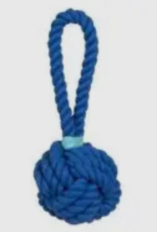 Blue Knot Dog Toy