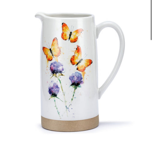 Butterfly Trio Pitcher